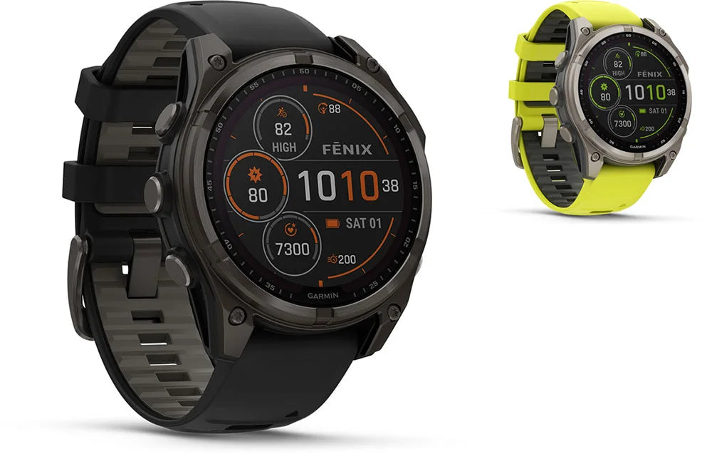 Garmin Fēnix® 8 – 51 mm Solar Sapphire – GPS Multisport Smartwatch