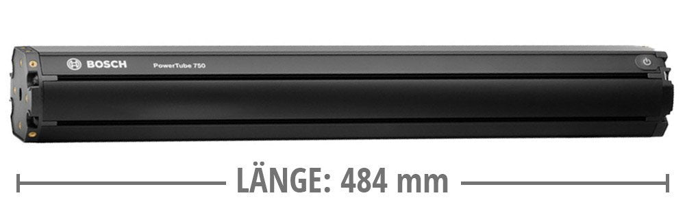 Bosch PowerTube 750 Akku (BBP3770) HORIZONTAL – Das smarte System